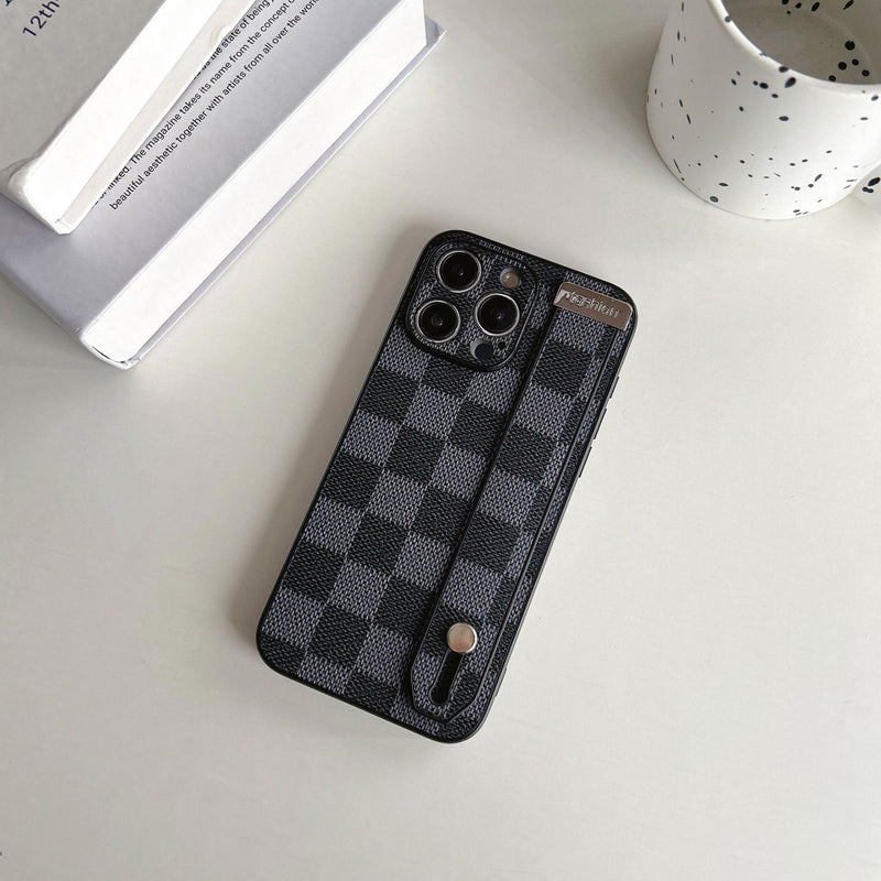 Apple Trendy Chess Wristband Phone Case 