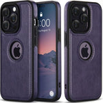 Compatible with all iPhone series, full cover shockproof leather magnetic protective case