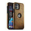 Compatible with all iPhone series, full cover shockproof leather magnetic protective case