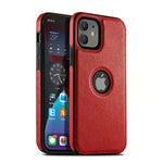 Compatible with all iPhone series, full cover shockproof leather magnetic protective case