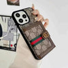 Fashion card holder wallet style suitable for 12/13/14/15/16 mobile phone case