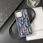 Fashion brand embroidery card slot suitable for 12/13/14/15/16 mobile phone case