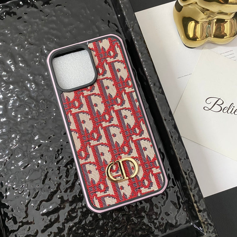 Fashion brand embroidery is suitable for 12/13/14/15/16 mobile phone case