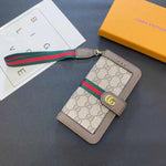 LV iPhoneケース ウォレットスタイル 13 14 15 16シリーズ用