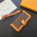 LV iPhone Case Wallet Style for 13 14 15 16 Series