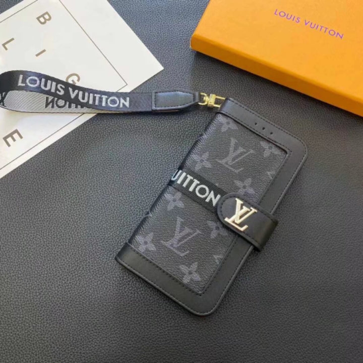 LV iPhone Case Wallet Style for 13 14 15 16 Series