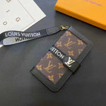 LV iPhone Case Wallet Style for 13 14 15 16 Series