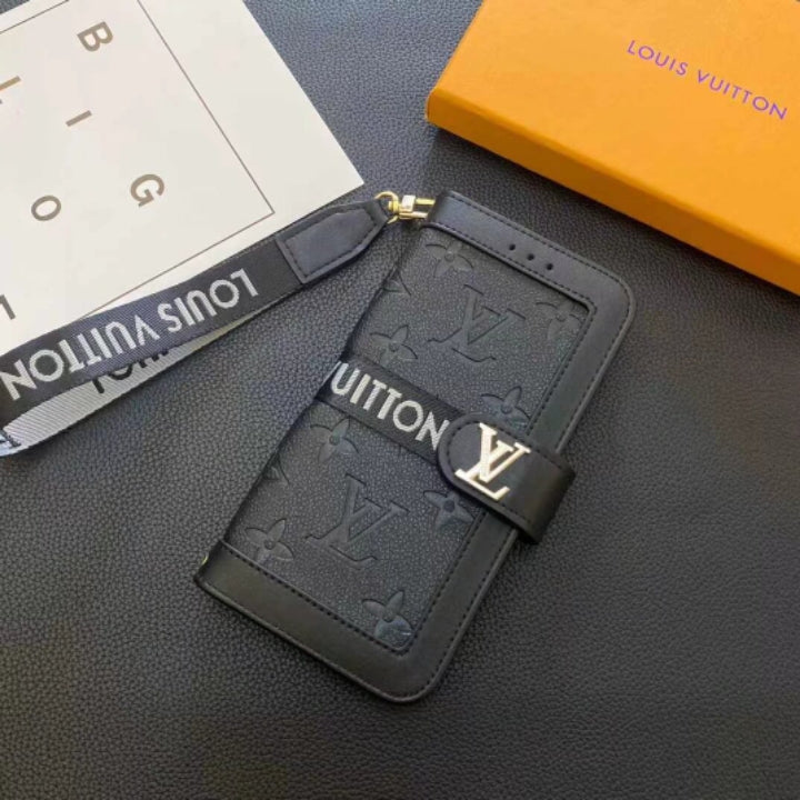 LV iPhone Case Wallet Style for 13 14 15 16 Series