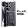 Leather Card Holder 2in1 Detachable Magnetic Phone Case for Samsung S25 S24 S23 Ultra