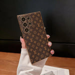 Fashion Brand Leather Luxury High Grade Samsung Protective Case