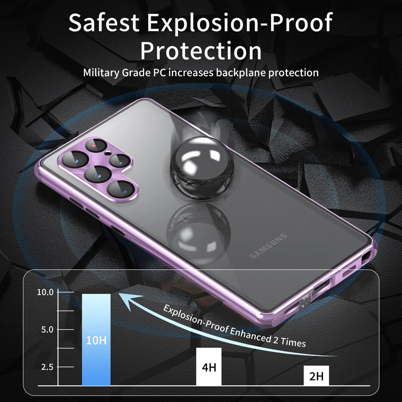 🔥Privacy Protection Technology🔥Magnetic Double-sided Tempered Glass Phone Case 